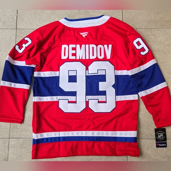 Ivan Demidov Montréal Canadiens Jersey Size L-XL-2XL - Picture 1 of 2